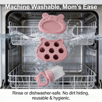Bear Ice Cube Chewer | A lifesaver for babies during the teething phase.