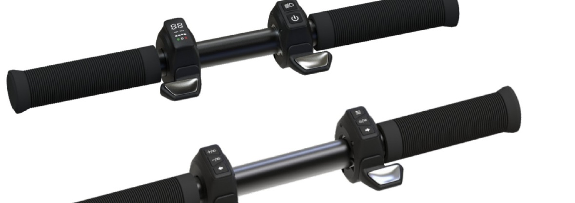 Electronic throttle and handlebar controls developed by Huijuxin