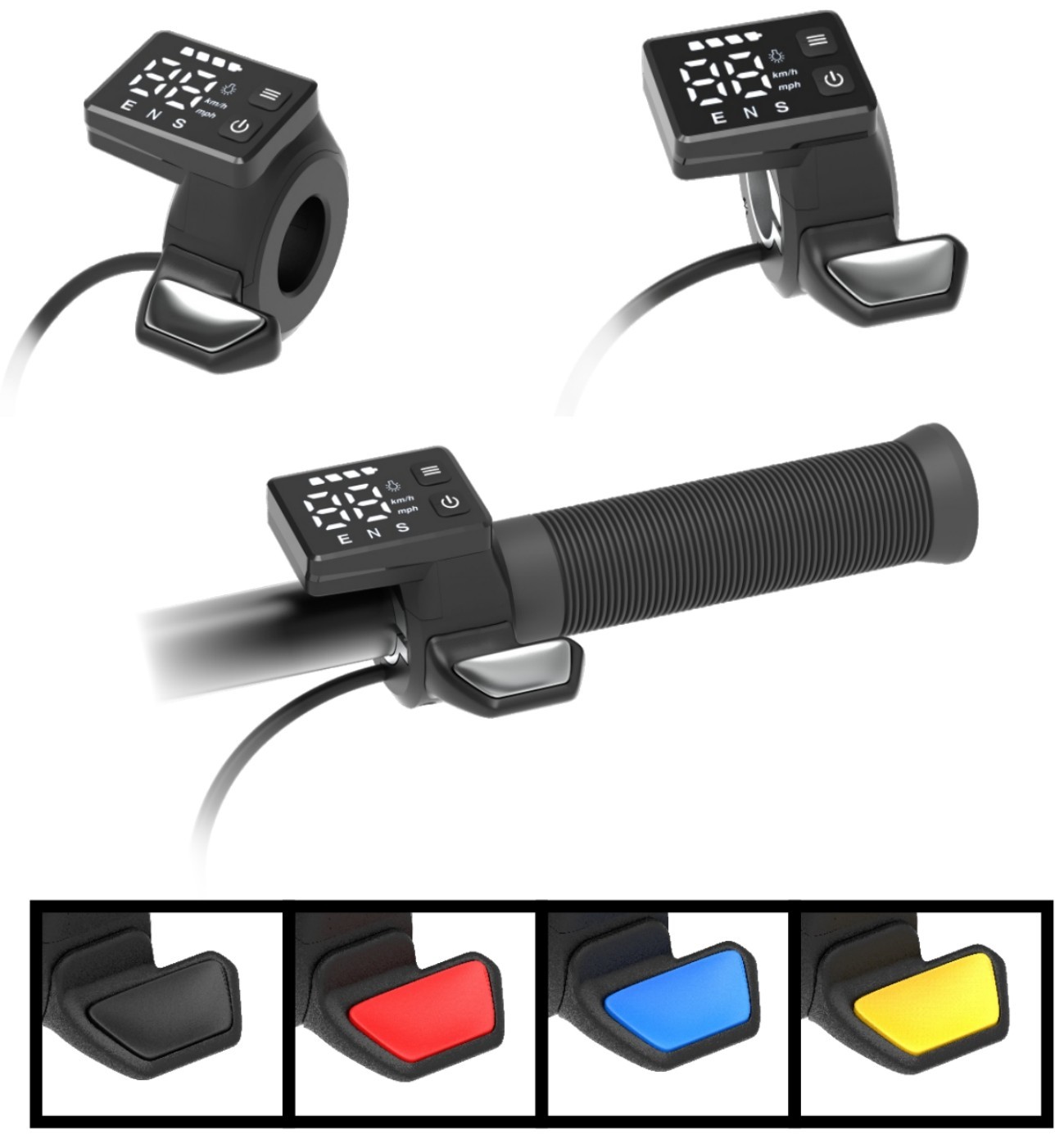 B55/X265 display thumb control